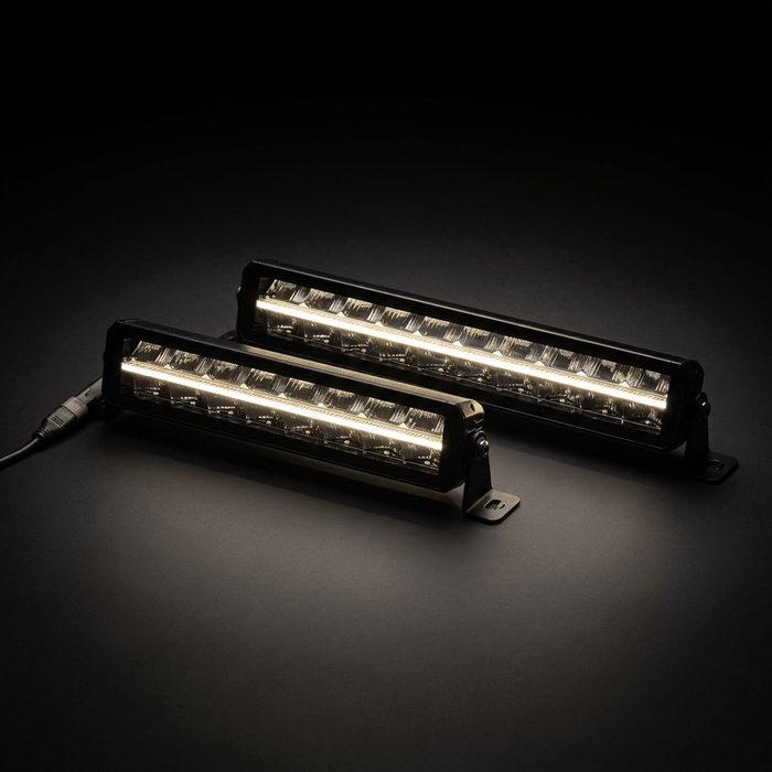 CONCERT LED Dual Row Bezel - Less Light Bar with White ,Amber position light7 " - 20"3317SRH LightingSRH Lighting