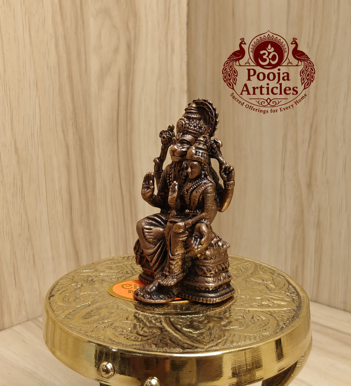 Copper Narasimha Idol 2.2 Inch