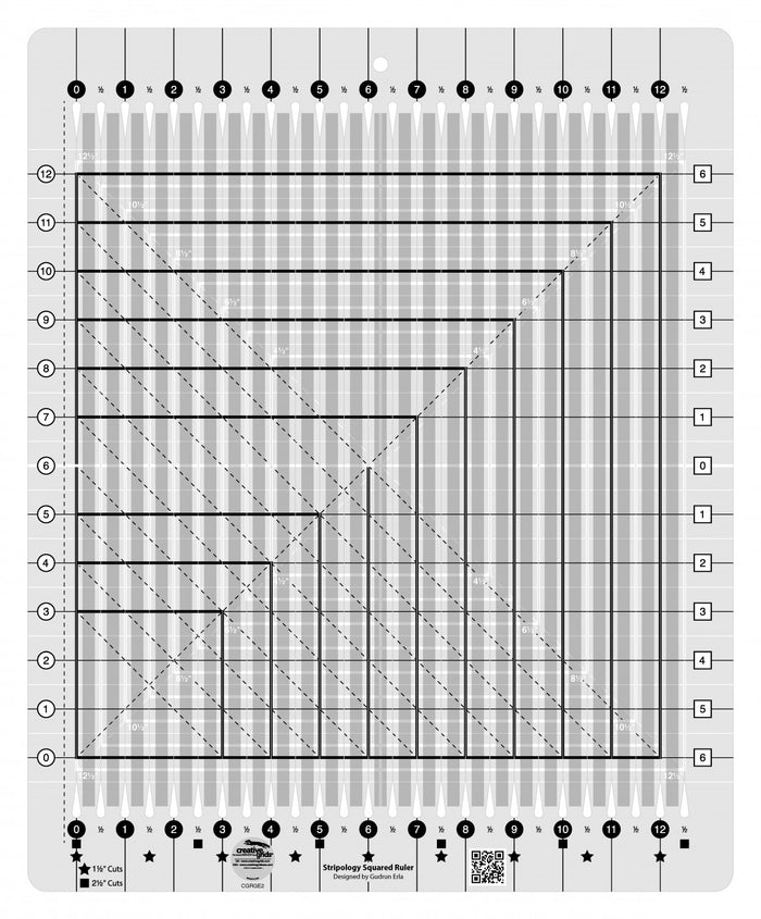 Creative Grids - Stripology® Squared Quilt Ruler