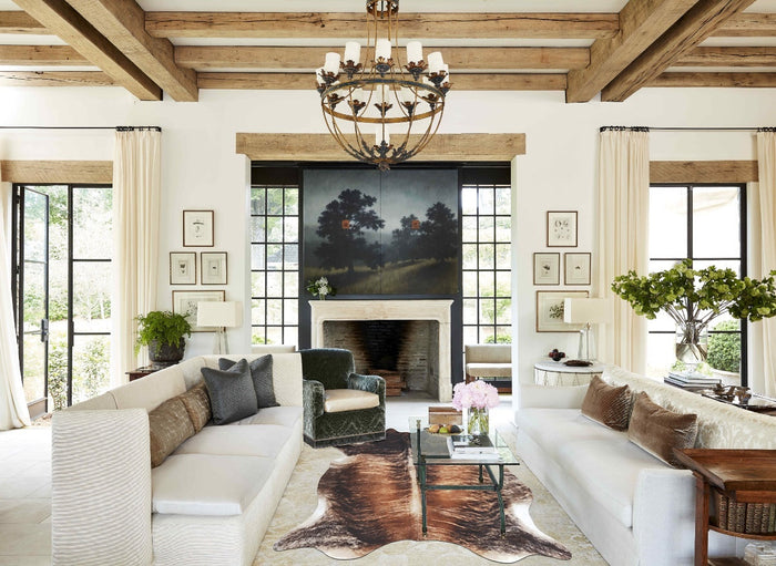 Dark Brindle Cowhide Rug #B8990