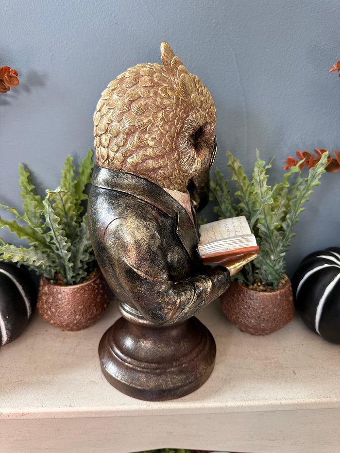 Decorative Owl Bust