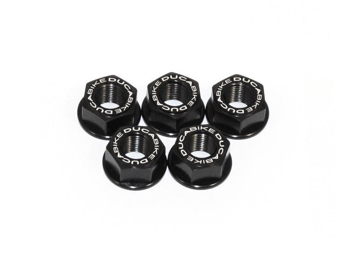 DUCABIKE 5DSB01D - NUTS SET REAR SPROCKET CARRIER BLACK