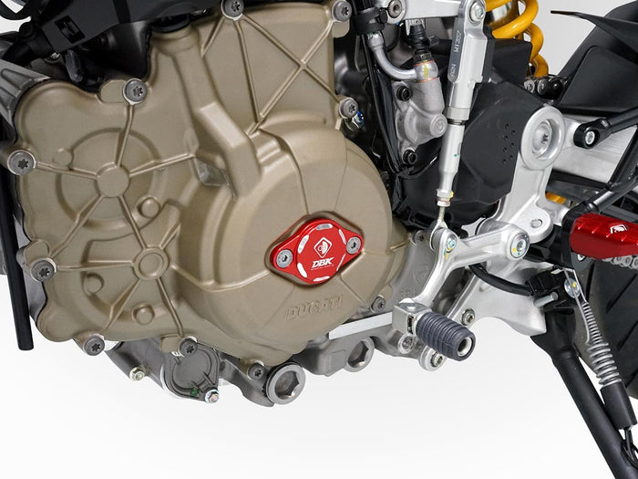 DUCABIKE CIF11A - TIMING INSPECTION COVER RED