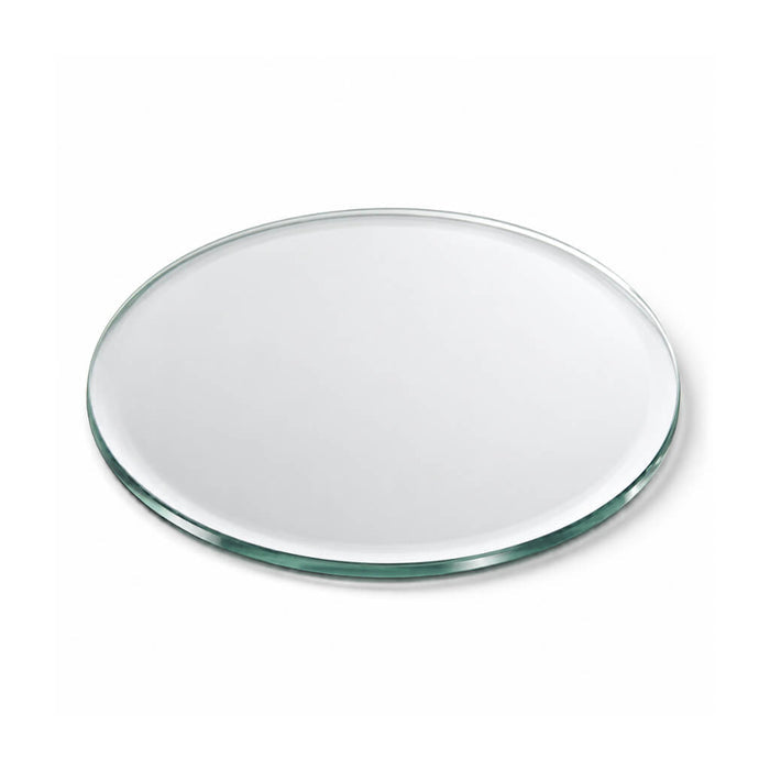 5" Round Mirror Coaster on a white background