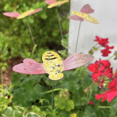 Enamel Copper Bees