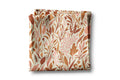 Cotton waffle orange pink fall boho leaves kitchen tea towel for cottagecore transitional home decor from Magnolias Home Decor