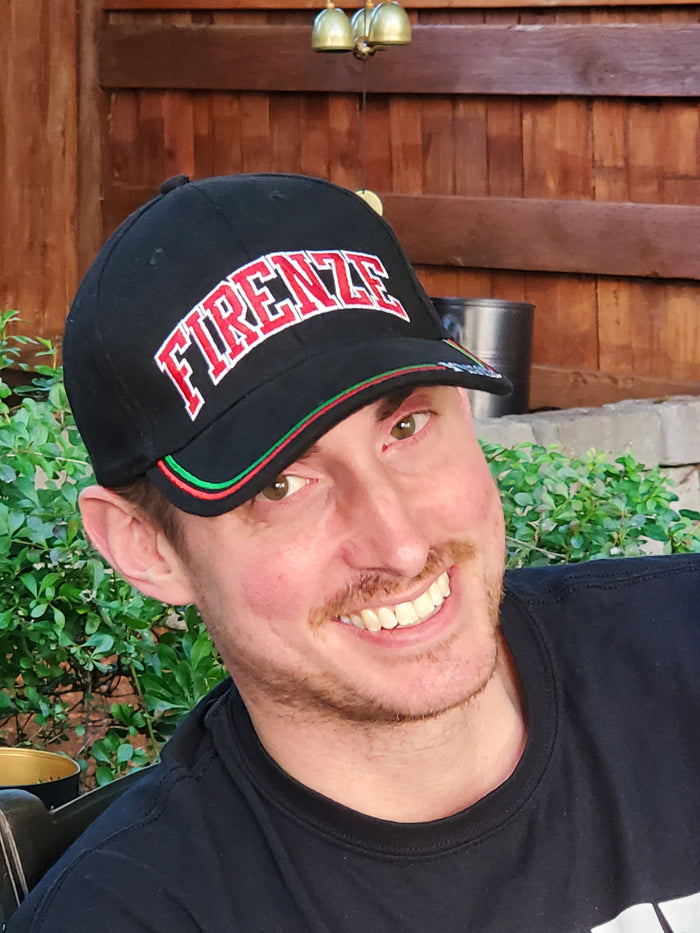 Firenze Black Baseball Cap