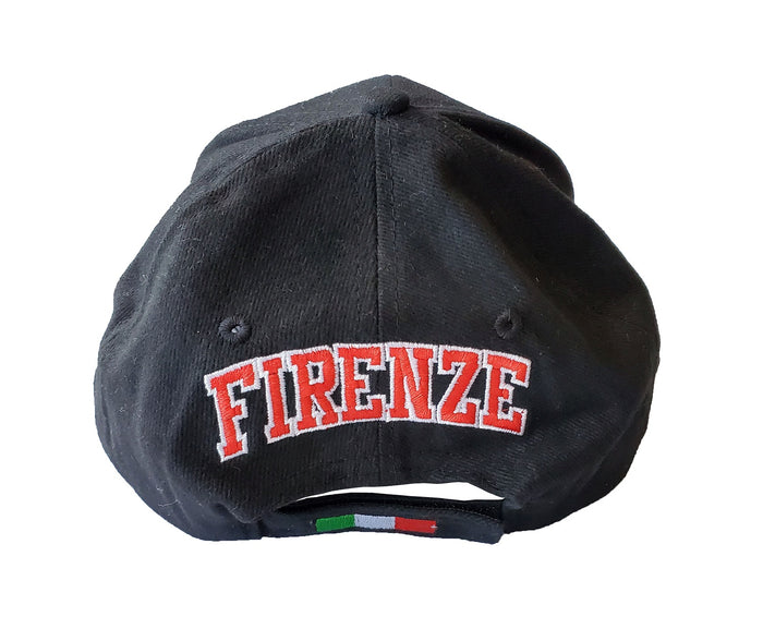 Firenze Black Baseball Cap