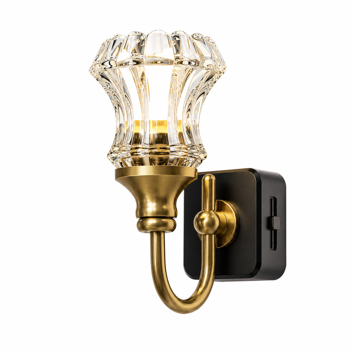 Floral Plug-In Night Light - [lohasled]