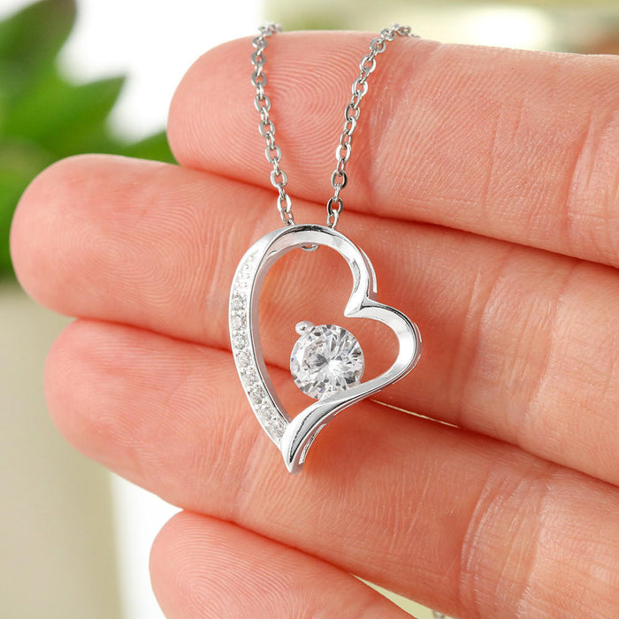 Forever Love Necklace to Mom from Daughter