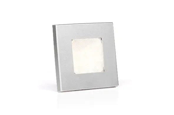 21 - LED interior lamp, square with replaceable frame, silver colour.Interior lightFT - 147 SFristomSRH Lighting