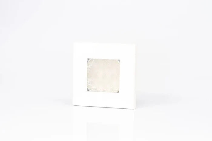 21 - LED interior lamp, square with replaceable frame, silver colour.Interior lightFT - 147 SFristomSRH Lighting