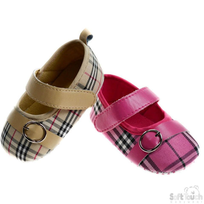 GIRLS CHECKERED SHOES: B2060 - Kidswholesale.co.uk