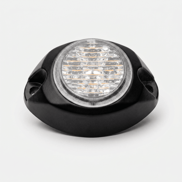 HL - 300 Covert LED hazard warning light roundLED warning lightHL-300-WVSWDSRH Lighting