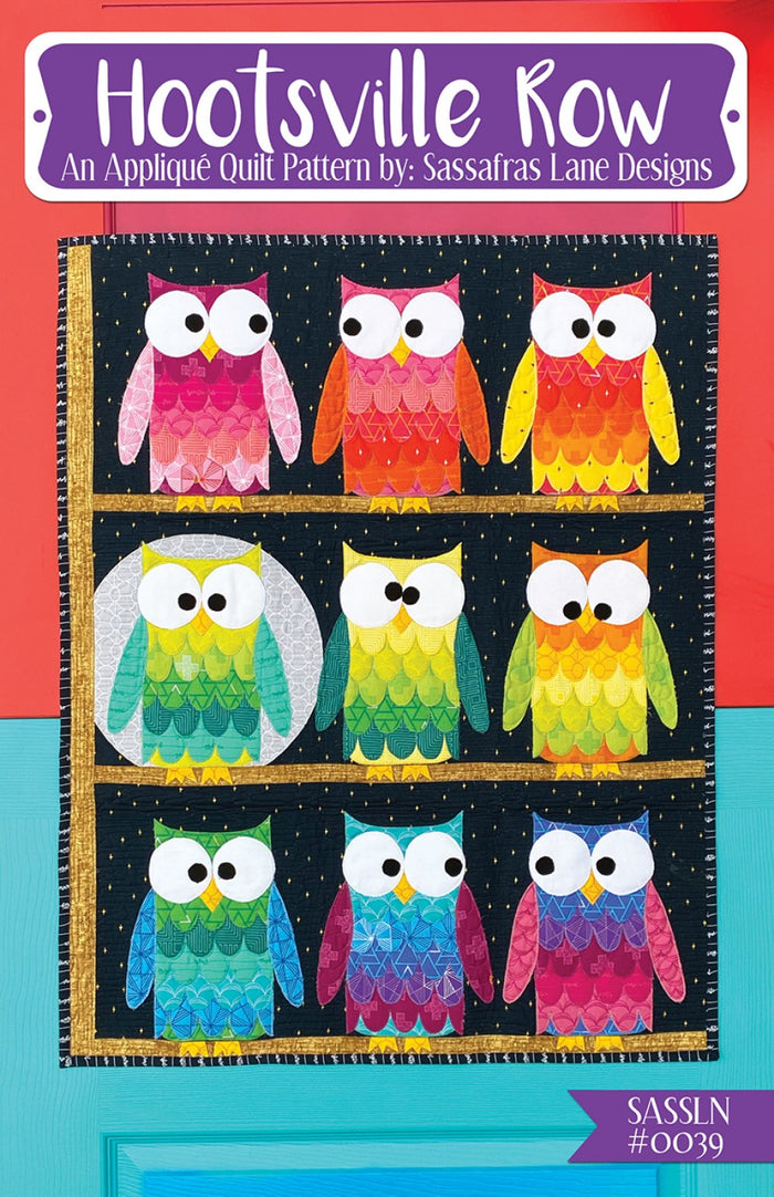 Hootsville Row Pattern - Sassafras Lane Designs