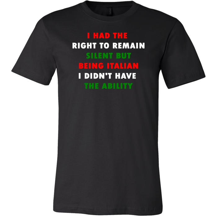I Had the Right to Remain Silent II Men's Shirt