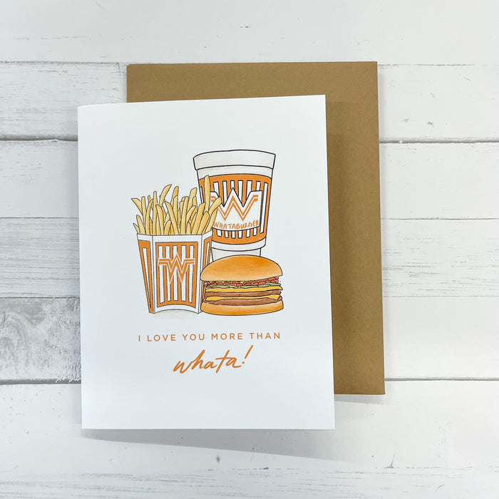 I Love You More Than Whata! Card - Lyla's: Clothing & Gifts - Online and Rockwall Texas Boutique