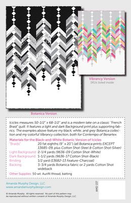 Icicles Quilt Pattern by Amanda Murphy
