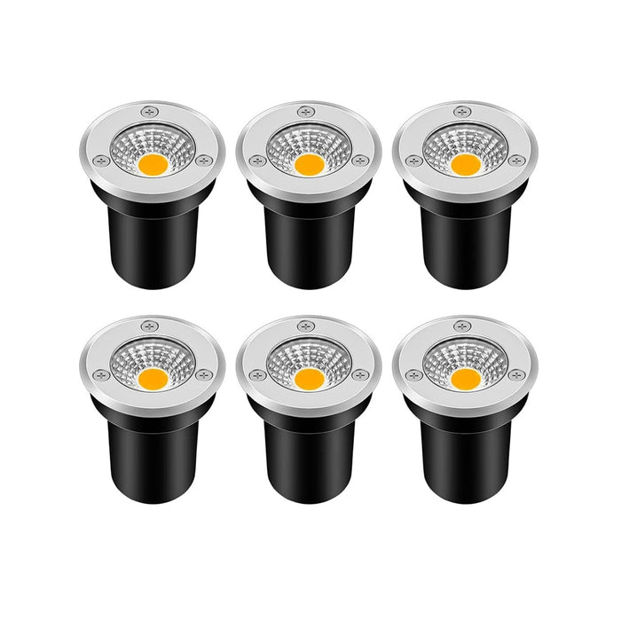 In-Ground Lights with Remote Control, RGB Modes - [lohasled]