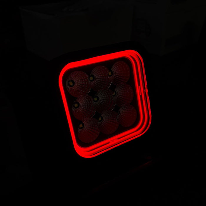 INFINITY 4" Square flood light with dual colour position lightsLED work light2060AWSRH LightingSRH Lighting
