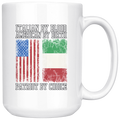 Italian By Blood Patriot By Choice 15oz Mug