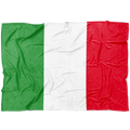 Italian Flag Fleece Blanket