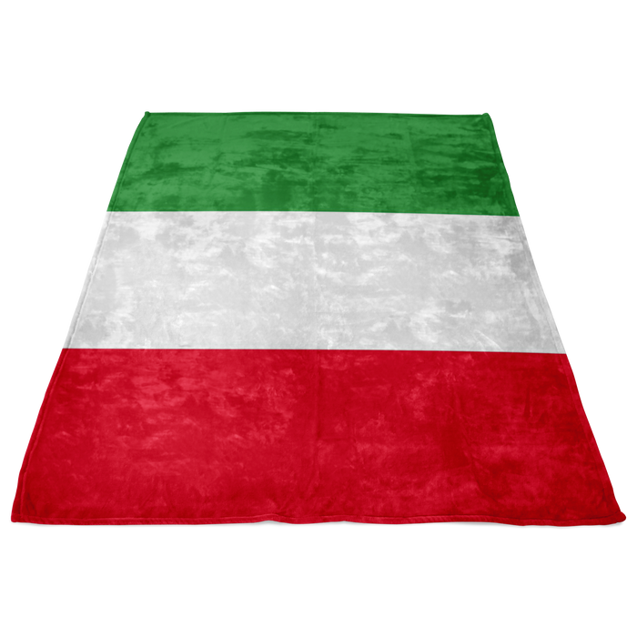 Italian Flag Fleece Blanket