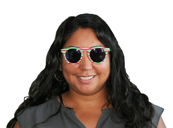 Italian Flag Sunglasses