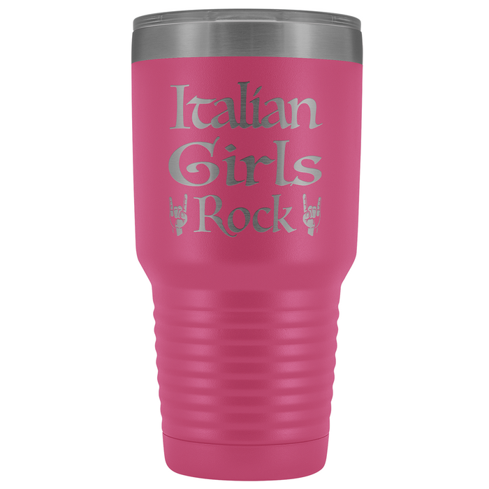 Italian Girls Rock Tumbler - Large 30 oz.