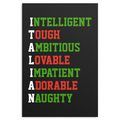 Italian Meaning Canvas