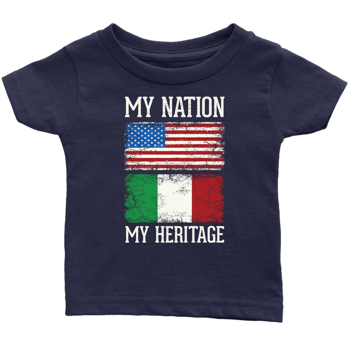 Italian My Nation Infant Shirt