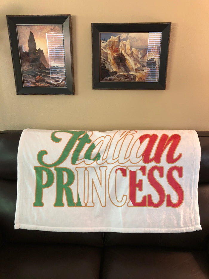 Italian Princess Fleece  Blanket