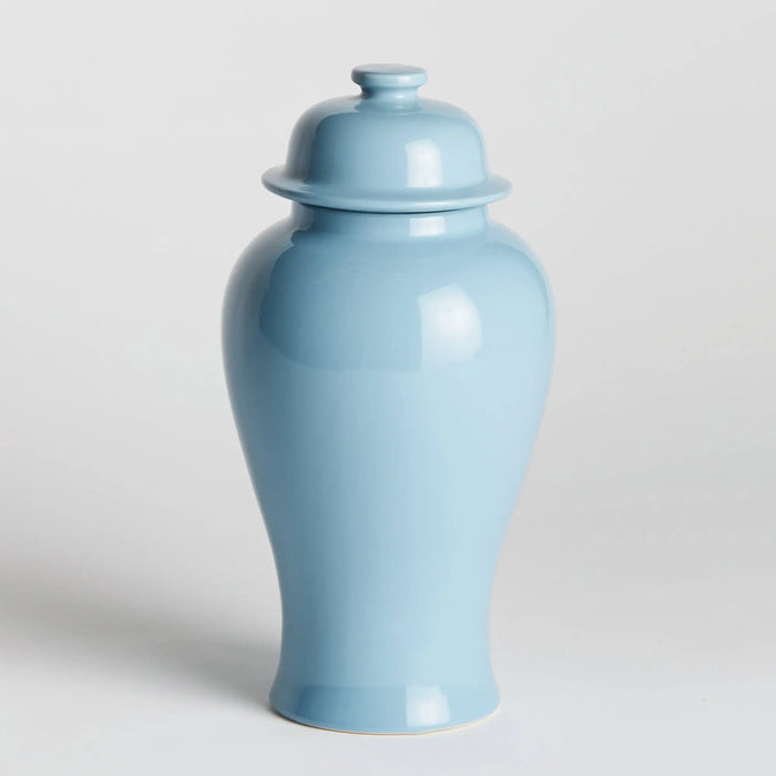 Koa Lidded Mini Ginger Jar - BLUE