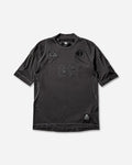 Kappa Kappa Kombat Footbal Jersey x Slam Jam SS Black T-Shirts Shortsleeve 382L2DW A00
