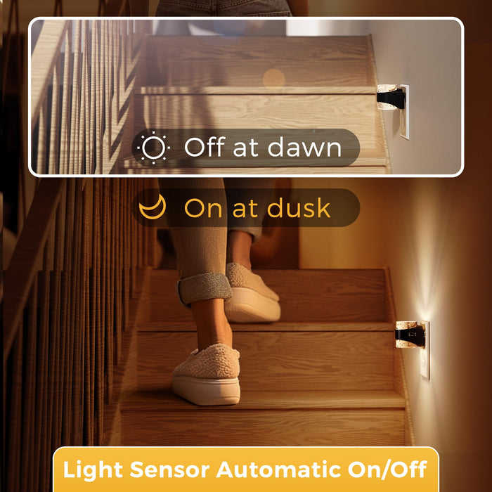 Plug-in Night Light 3CCT Adjustable Bubble Style (2 Pack) - [lohasled]