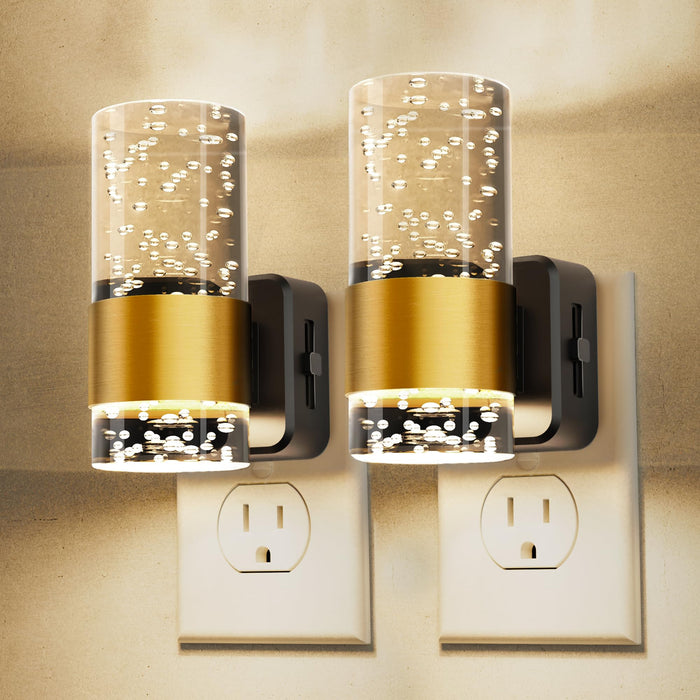 L LOHAS LED Acrylic Night Lights Plug into Wall with Auto Light Sensor - [lohasled]