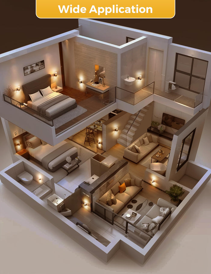 L LOHAS LED Dimmable Acrylic Night Lights Plug into Wall - [lohasled]