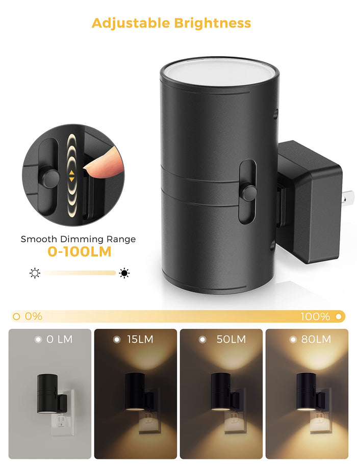 L LOHAS LED  Modern Plug-in Night Light with Dusk to Dawn Sensor - [lohasled]