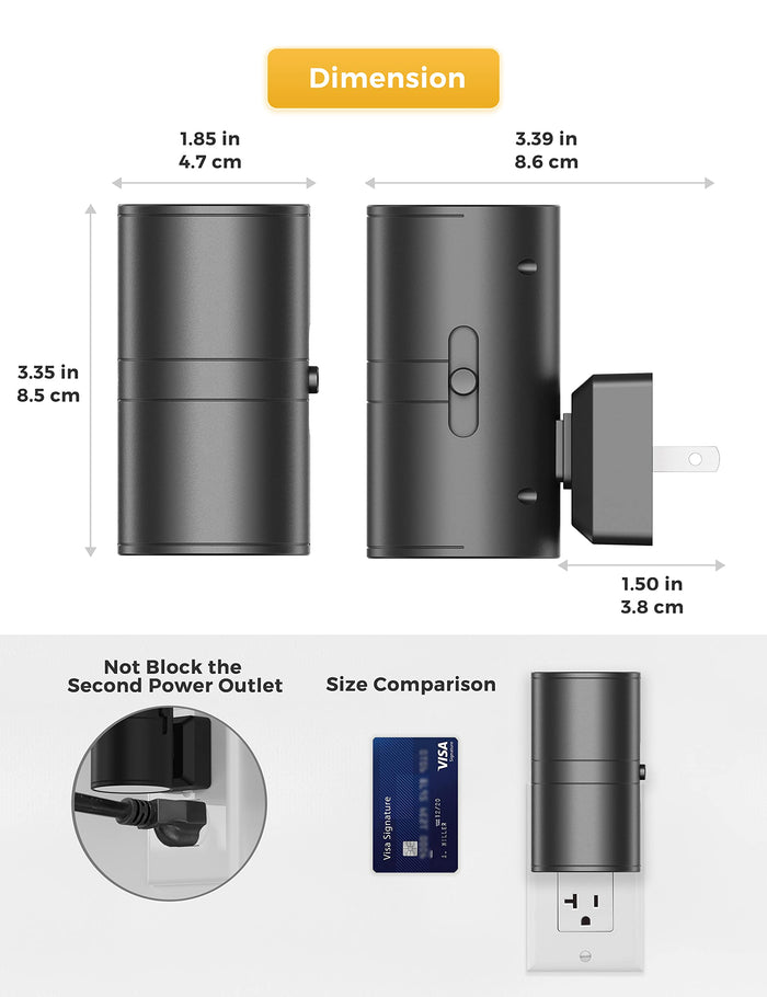 L LOHAS LED  Modern Plug-in Night Light with Dusk to Dawn Sensor - [lohasled]