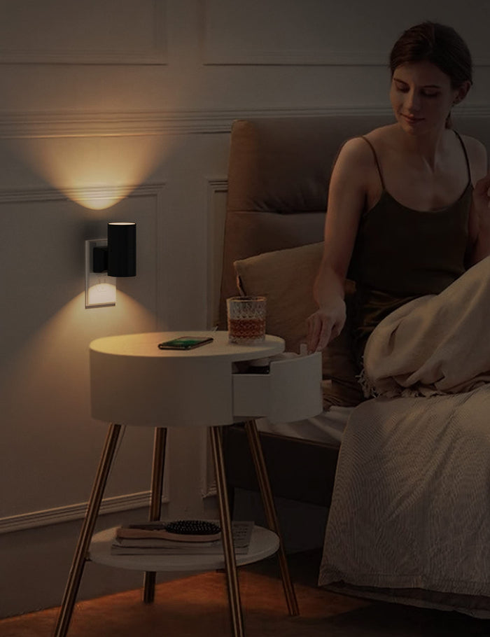 L LOHAS LED  Modern Plug-in Night Light with Dusk to Dawn Sensor - [lohasled]