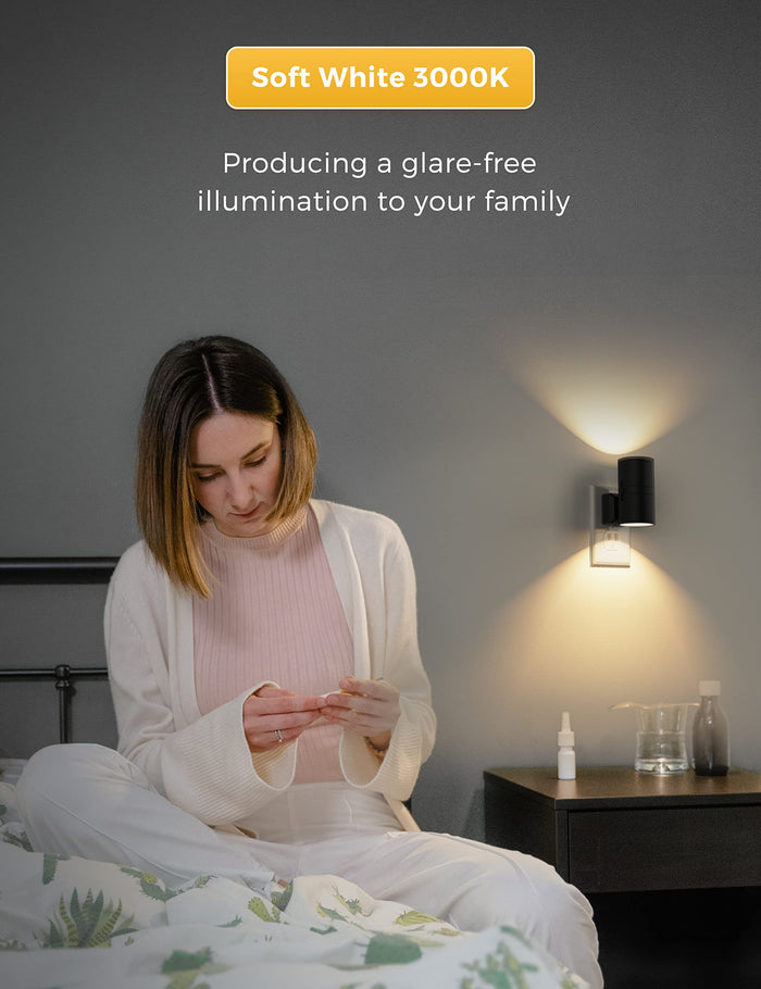 L LOHAS LED  Modern Plug-in Night Light with Dusk to Dawn Sensor - [lohasled]