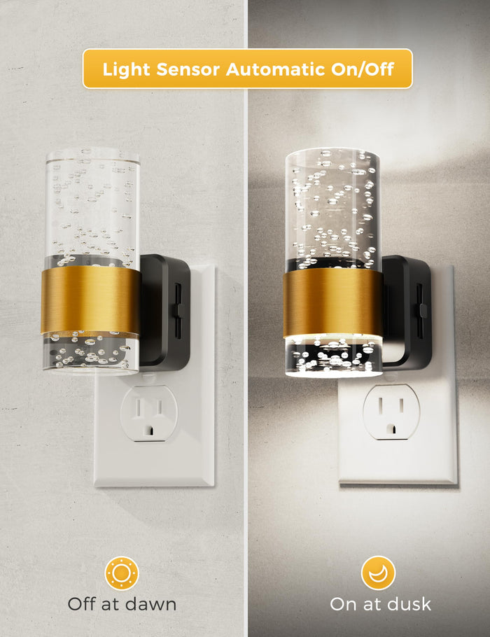 L LOHAS LED White Light LED Night Light with Adjustable Brightness - [lohasled]