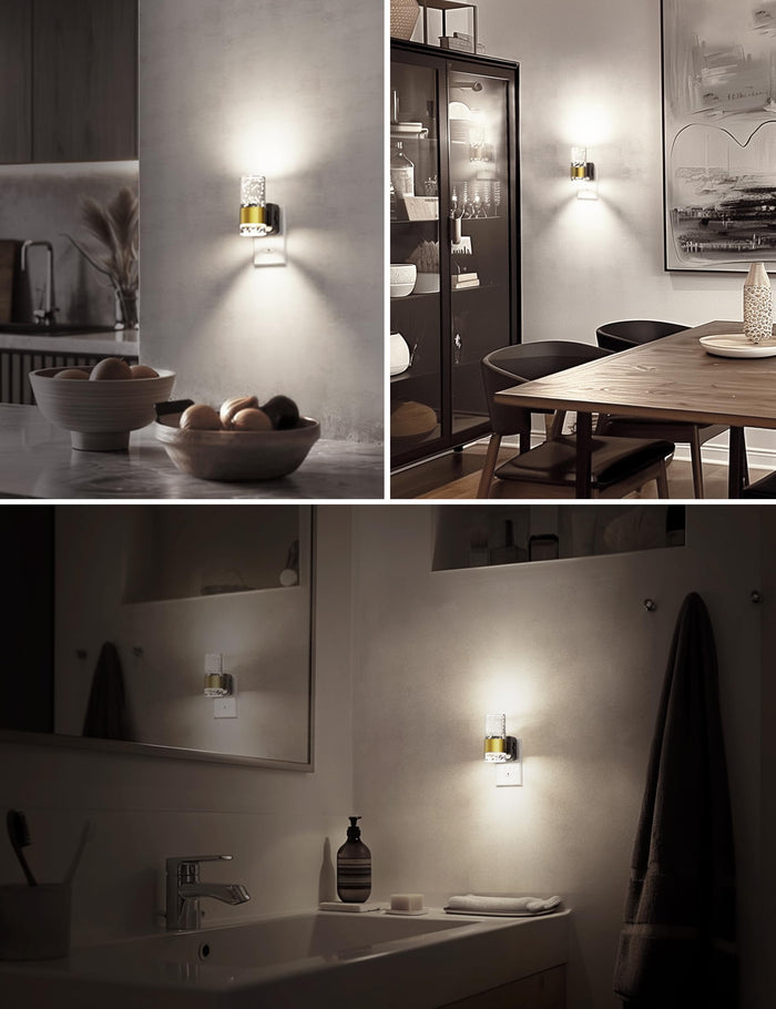 L LOHAS LED White Light LED Night Light with Adjustable Brightness - [lohasled]