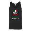 Let The Italian Girl Handle It Canvas Women's Tank