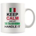 Let The Italian Nonna Handle It 11oz White Mug