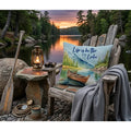 Life Is Better At the Lake Indoor/Outdoor Pillow