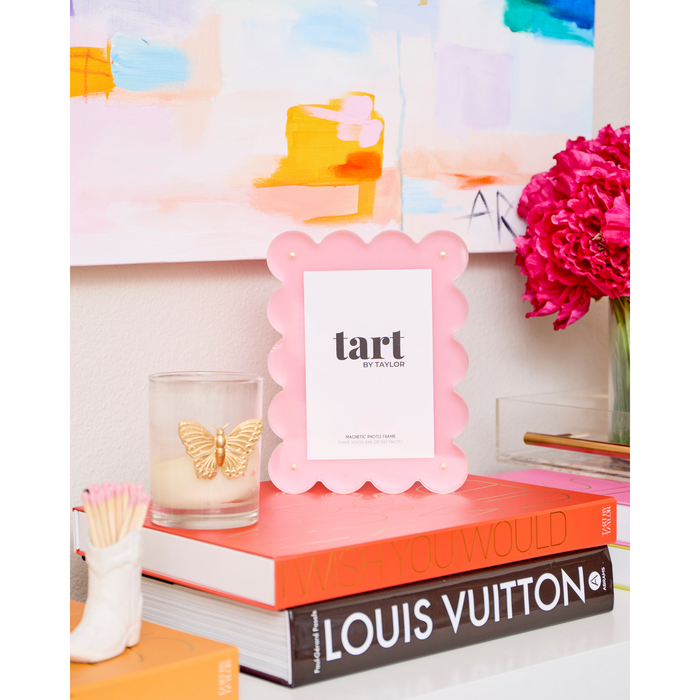 Light Pink Acrylic Picture Frame