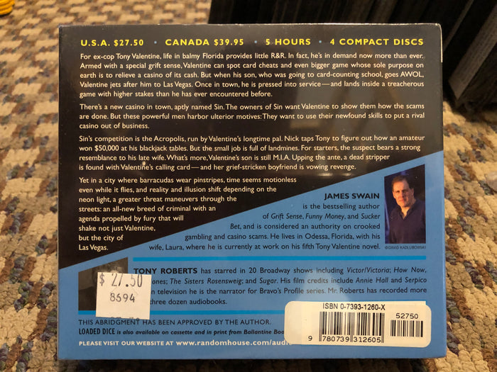 Loaded Dice - James Swain - Audiobook CDs