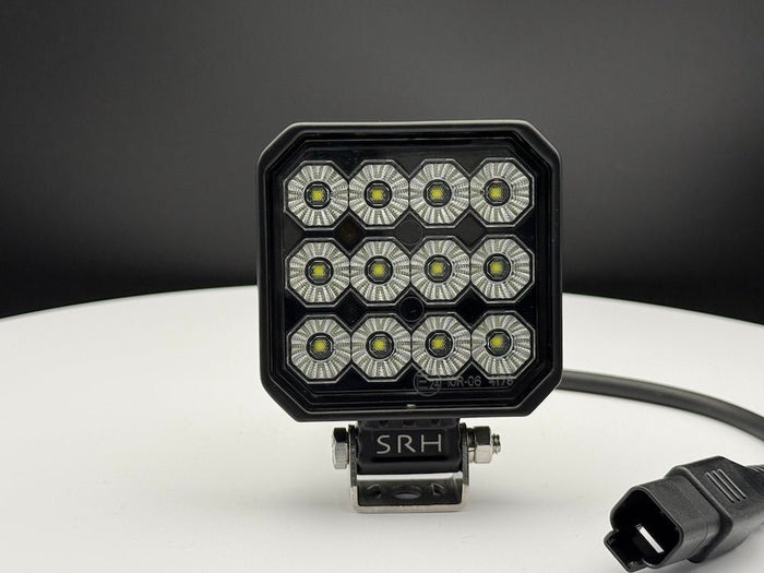 Lunar 3" Square LED Work Light 12v 24vLuna Series Work Light2100-24TCSSRH LightingSRH Lighting