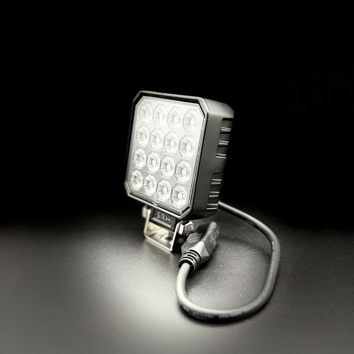 Lunar 3.5" square LED Work Light 12v 24vLuna Series Work Light2100-32TCSSRH LightingSRH Lighting